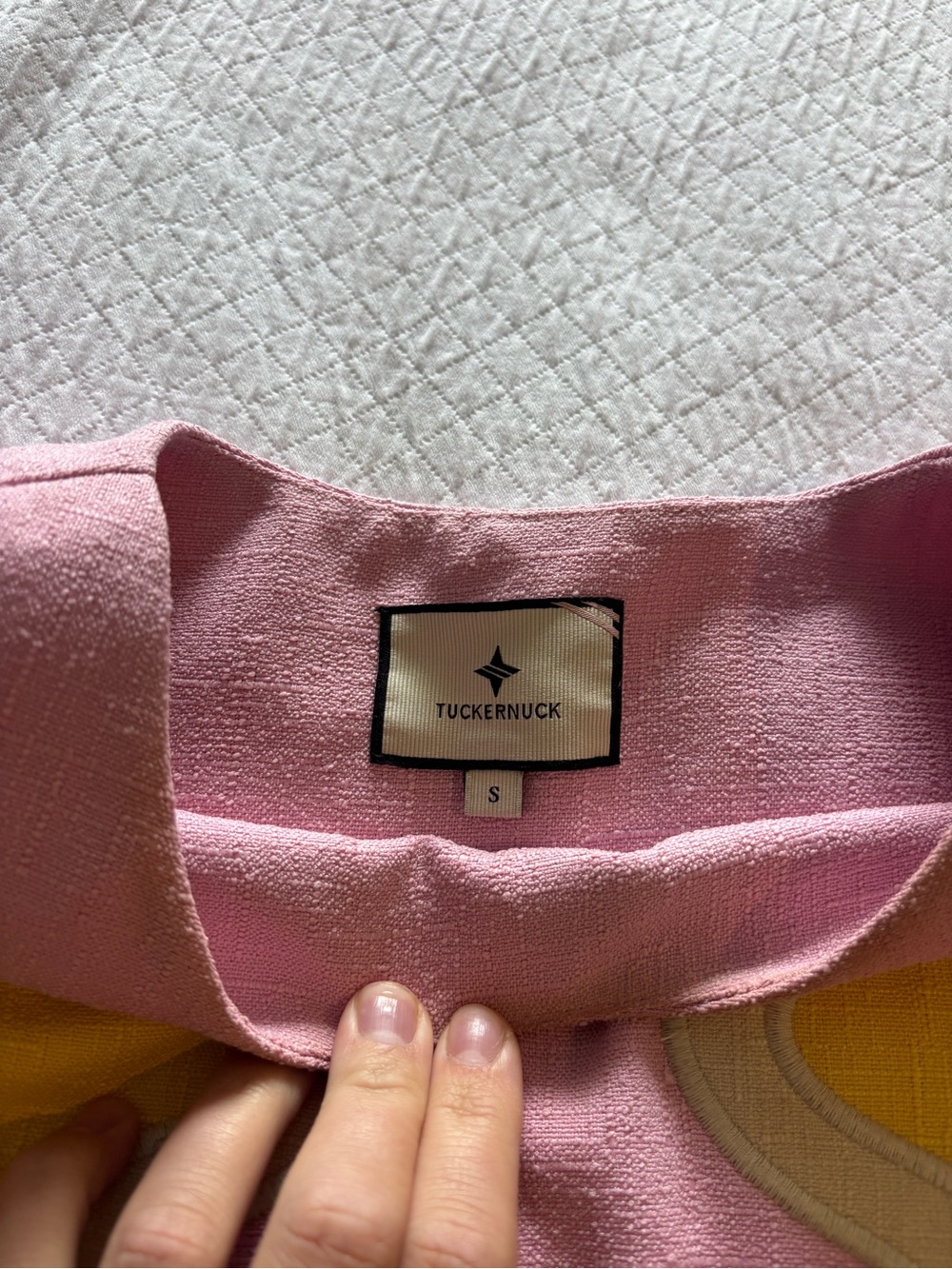 Tuckernuck Two-Piece Pink & Yellow Costume Set - Picture 3 of 4